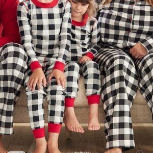 Hanna andersson pajama pants buffalo check unisex size XXL